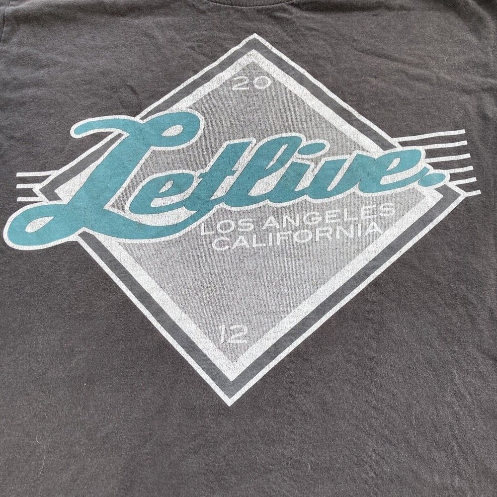 Vtg Letlive Soul Punk Black Band Shirt Los Angeles CA Scene Let Live Hipster